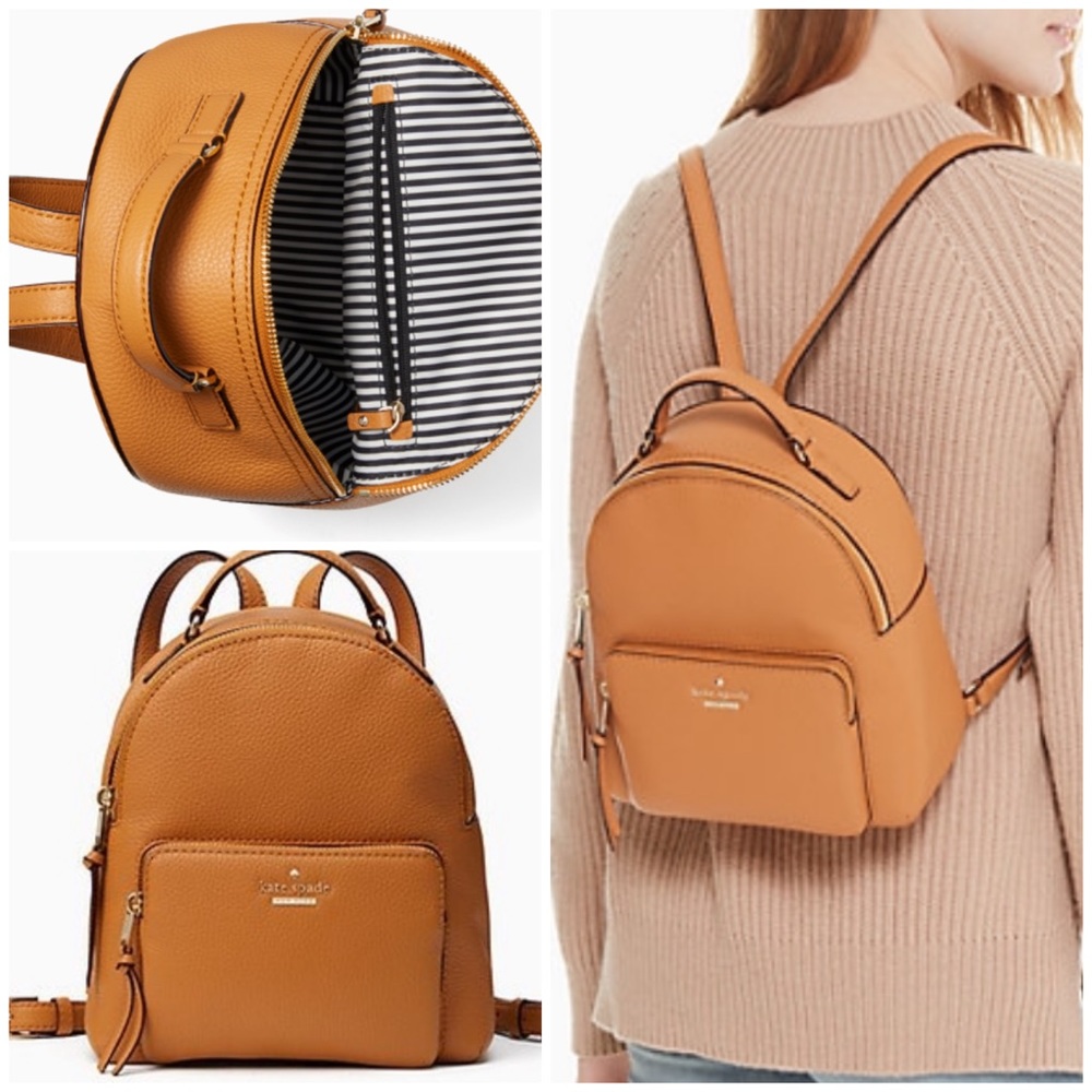 #bagsavenue FAST SHIPPING Kate spade Jackson Keleigh backpack passion fruit - Picture 11 of 11